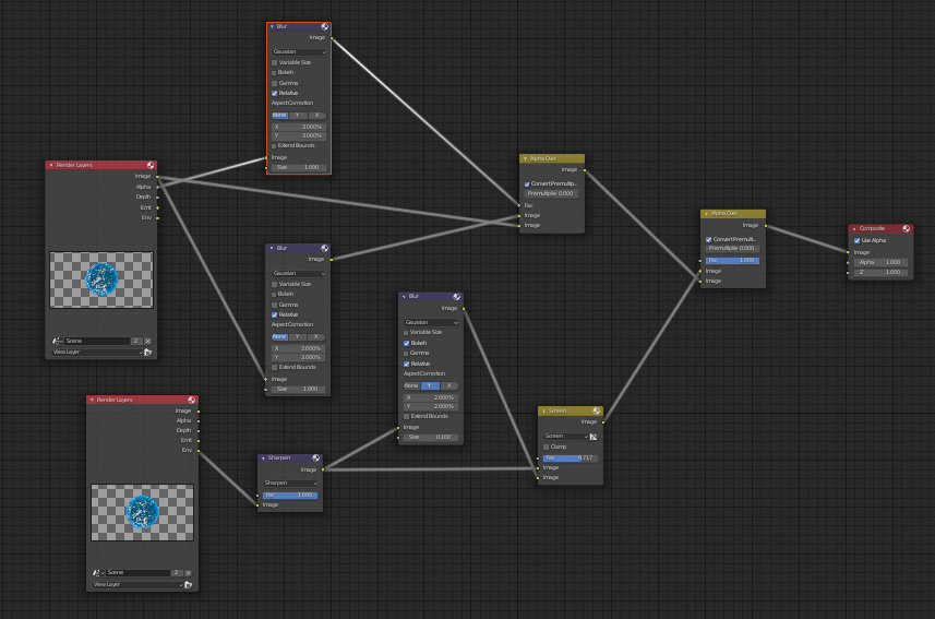 Blender - Cycles Bloom and Glow (Blender 2.8) 